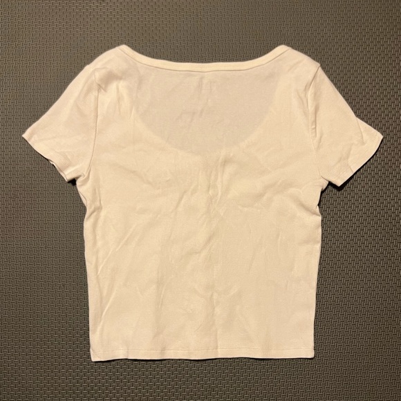 Hollister Button Up Crop Top - Picture 4 of 4